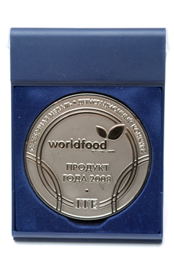 Worldfood – ready mixes Pancakes «Russkie», Thick pancakes «Home recipe» of «Petrovskie Nivy» TM are awarded with the Silver medal of the Sampling contest 